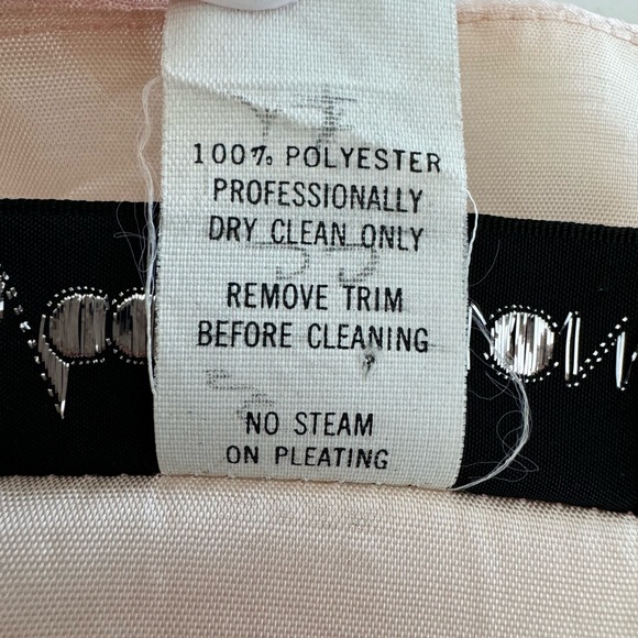 BB Collections Womens Vintage 80s Avant-Garde Pink Puff Sleeve Cardigan Size 10 - Picture 9 of 10